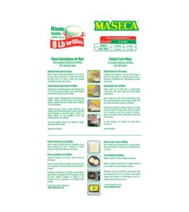 Maseca COrn Flour Preparation